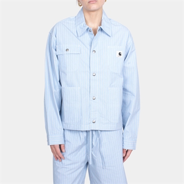Carhartt WIP W´ Nota Shirt Bova Stripe Bluebird